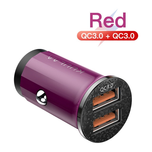 KUULAA Quick Charge 4.0 48W QC PD 3.0 Car Charger