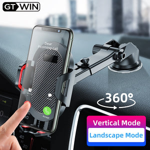 GTWIN Windshield Gravity Sucker Car Phone Holder For Phone Universal Mobile Support